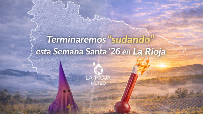 Rebote térmico en La Rioja: de los nortes al calor primaveral para este fin de semana