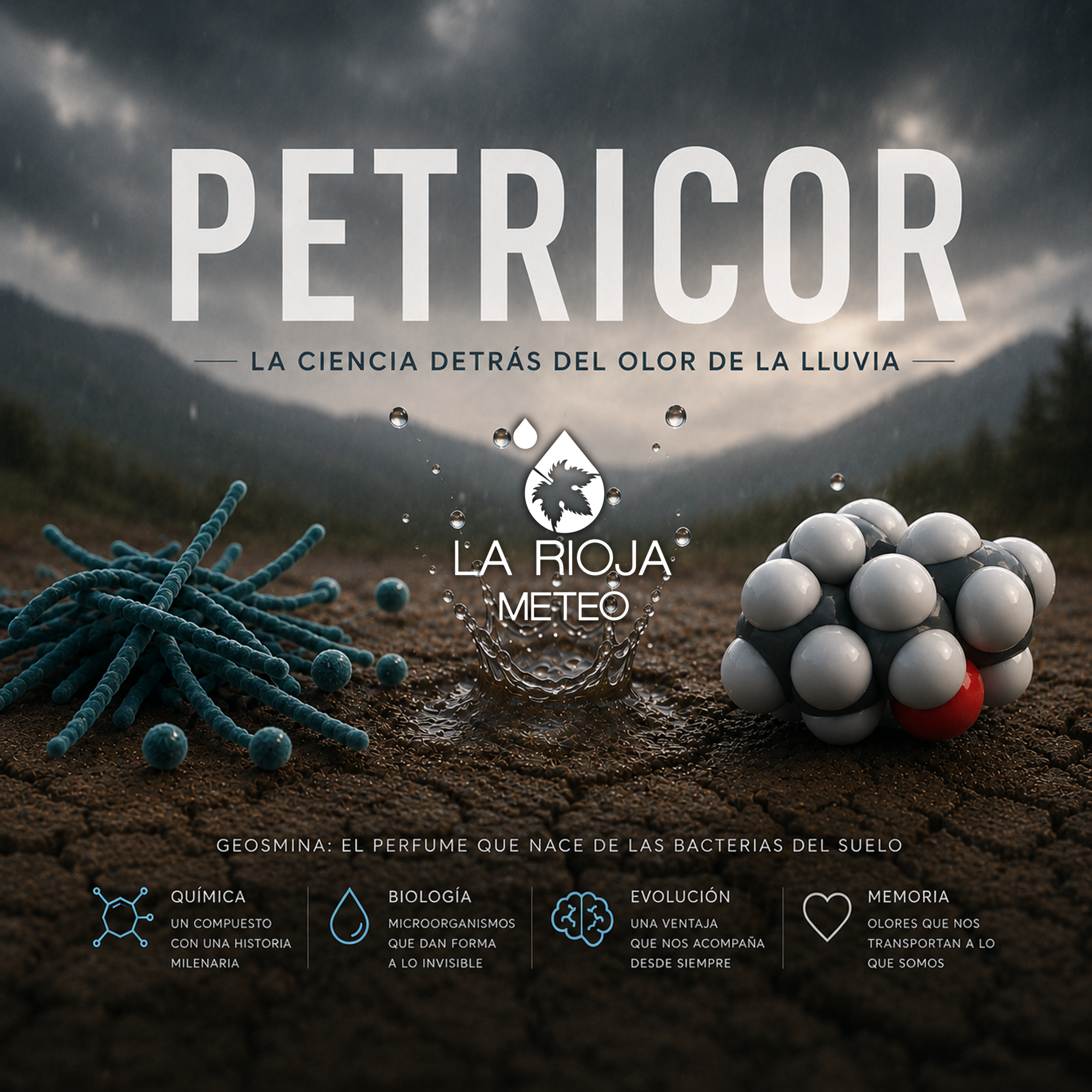 Que es el petricor y la geosmina