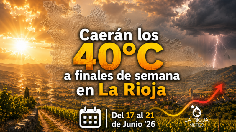El calor africano apunta a La Rioja: hasta 15ºC más de lo normal y máximas que rondarán los 40ºC