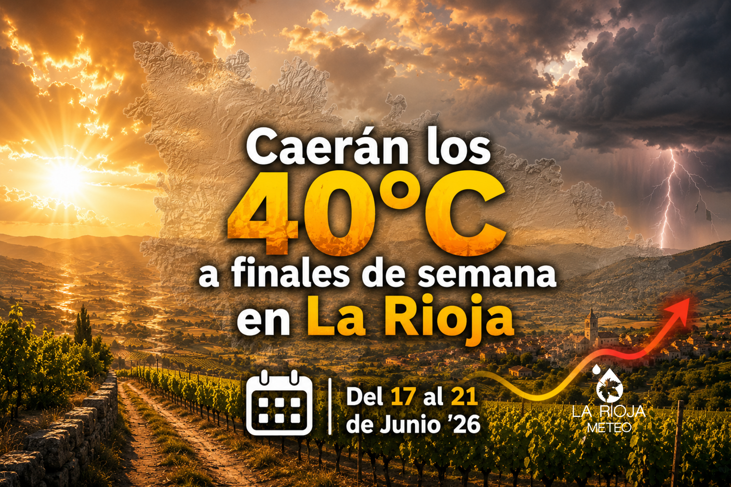 Ola de calor en La Rioja